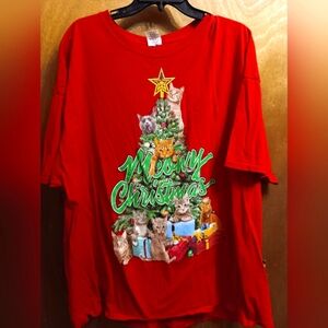 Dec 25th Red Meowy Christmas Shirt